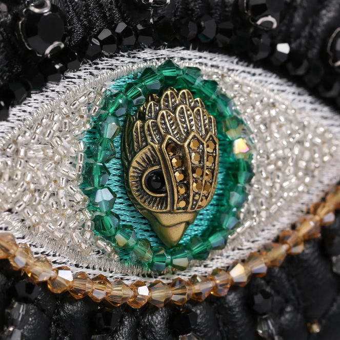 Kurt Geiger mujer mini ojo de kensington de piel de londres 2LPR76 | bolsas negro